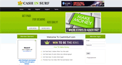 Desktop Screenshot of cashinsurf.com